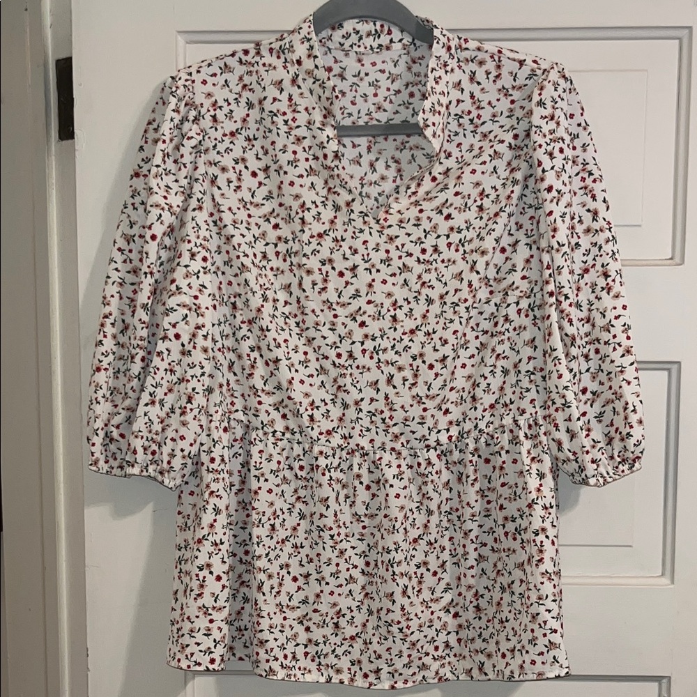 Floral Print Blouse